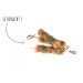 Set design culinaire Louis Tellier 5 tubes découpoirs ronds + 3 poussoirs inox