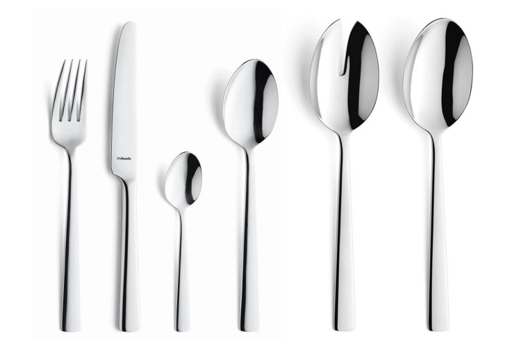 M&eacute;nag&egrave;re 49 couverts de table Moderno Amefa inox 18/10