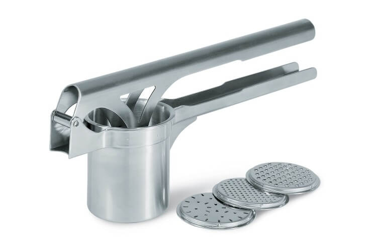 Presse-purée Gefu Tri Star + 3 grilles interchangeables