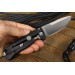 Couteau pliant LionSteel SR22 manche alu 10cm pic brise-vitre