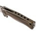 Couteau pliant LionSteel SR22 manche alu 10cm pic brise-vitre