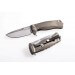 Couteau pliant LionSteel SR22 manche alu 10cm pic brise-vitre
