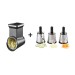 Kit complémentaire "râpe + 3 tambours" pour hachoir à viande Gefu Transforma