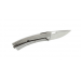 Couteau pliant LionSteel TS1 manche titanium monobloc 11cm
