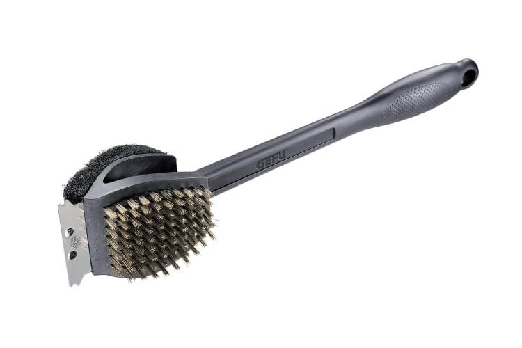 Brosse de nettoyage 3 en 1 pour barbecue Gefu BBQ