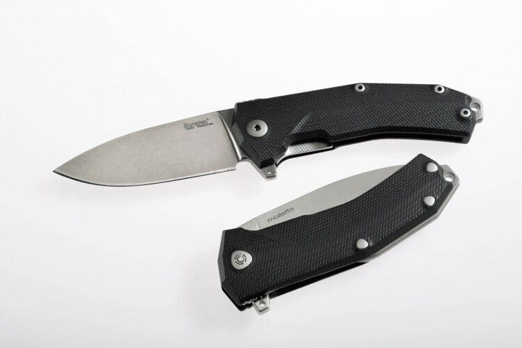 Couteau pliant LionSteel Kur manche G10 12cm
