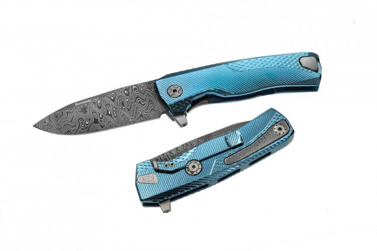 Couteau pliant LionSteel ROK manche monobloc 11cm