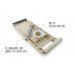 Mandoline japonaise professionnelle Benriner 3 lames + poussoir extra large
