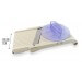 Mandoline japonaise professionnelle Benriner grand modèle + poussoir extra large