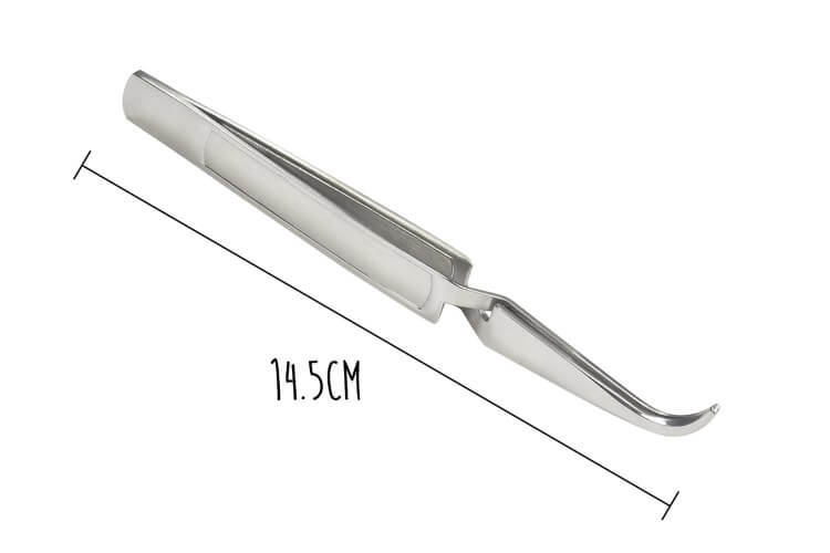 Pince à dresser professionnelle de précision Louis Tellier 14.5cm tout inox