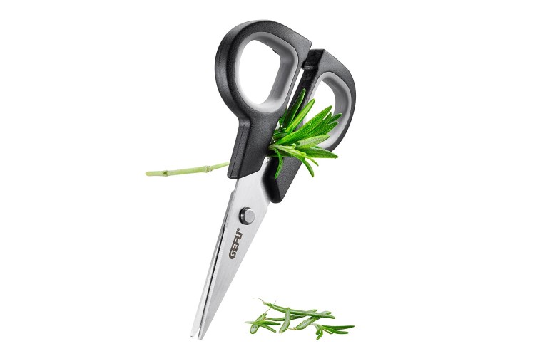 Ciseaux &agrave; herbes aromatiques Gefu Botanico acier inox