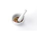 Mortier + pilon Gefu Macino en porcelaine blanche