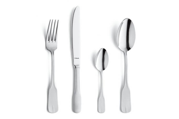 Ménagère 24 couverts de table Vieux Paris Satiné Amefa inox 18/0