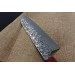 Couteau santoku japonais artisanal Yoshimi Kato 16.5cm SG2 Damascus