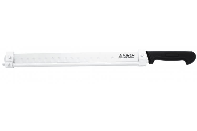 Couteau à saumon / jambon Au Nain 40cm barrette réglable manche PP
