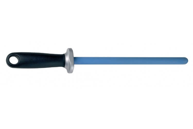 Fusil à aiguiser professionnel céramique premium bleu 23cm