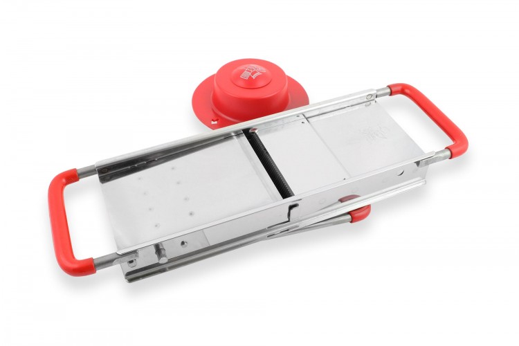 Mandoline professionnelle Bron Coucke Vivaldi 2 blocs effileurs + poussoir