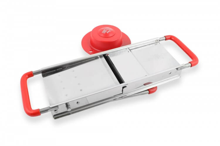 Mandoline professionnelle Bron Coucke Vivaldi 2 blocs effileurs + poussoir