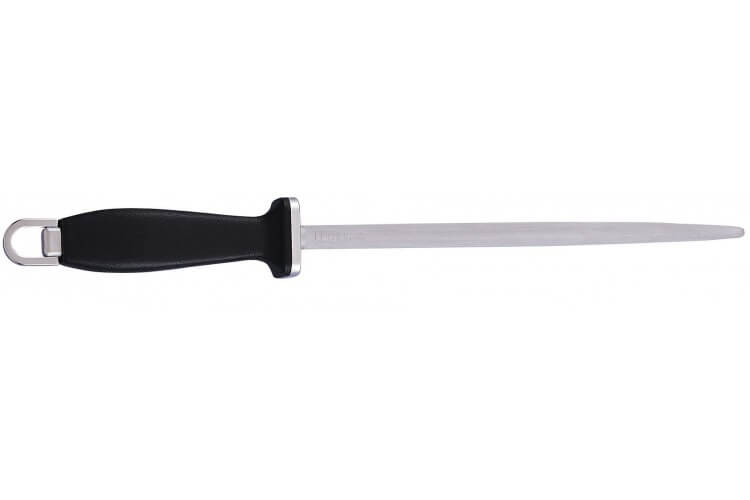 Fusil de boucher FISCHER mèche ronde 30cm ronde manche noir