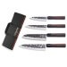 Mallette du cuisinier 4 couteaux forgés main 3 Claveles Osaka