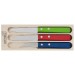 Coffret 3 couteaux à légumes André Verdier bec d'oiseau + stylet denté + office