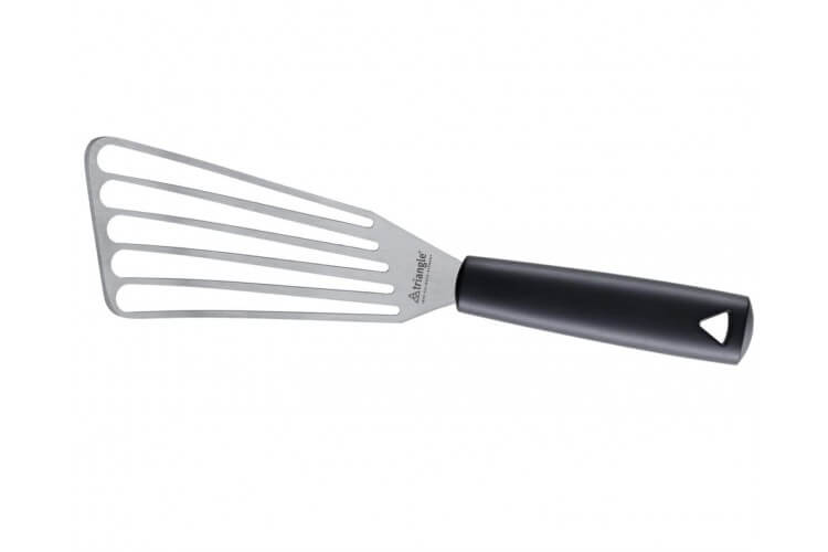 Grande spatule ajourée Triangle professionnelle inox