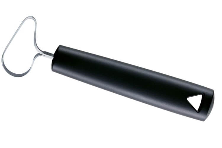 Evideur Triangle pour fruits et légumes inox