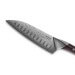 Couteau santoku Eva Solo Nordic 18cm acier japonais damassé 67 couches