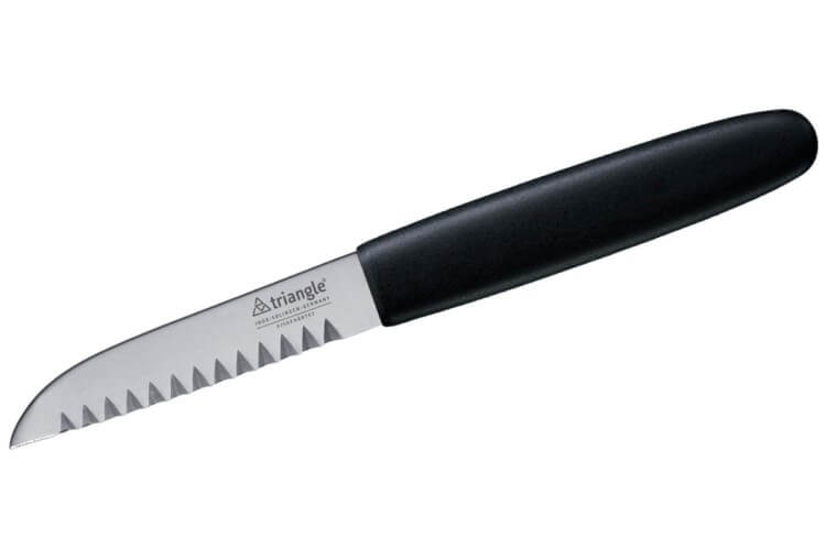 Couteau à décorer Triangle 19cm lame inox