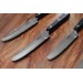 Coffret de table Wusaki 4 couteaux à steak 10.5cm à bout rond