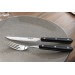 Coffret de table Wusaki 2 couteaux à steak 11cm + 2 fourchettes
