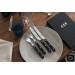 Coffret de table Wusaki 2 couteaux à steak à bout rond + 2 fourchettes