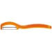 Eplucheur Triangle orange lame lisse inox