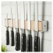 Barre aimantée Bisbell 34cm Bambou ou Noyer