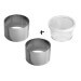 Set 2 emporte-pièces ronds Triangle avec poussoir