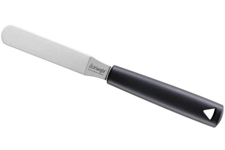 Spatule de pâtissier coudée Triangle professionnelle