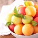 Pomme parisienne Triangle ronde inox