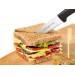 Couteau de cuisine Triangle lame ondulée inox 16cm
