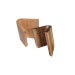 Bloc vide Artelegno Grand Prix Curve pour 10 couteaux de cuisine