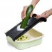 Mandoline Triangle 4 lames inox + poussoir
