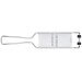 Râpe à julienne Triangle inox + réceptacle 2 en 1