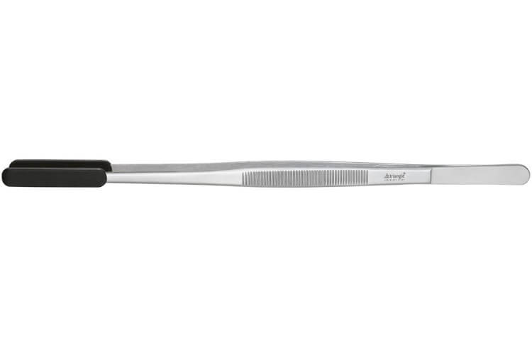 Grande pince de cuisine inox embouts silicone