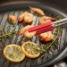 Grande pince de cuisine inox embouts silicone