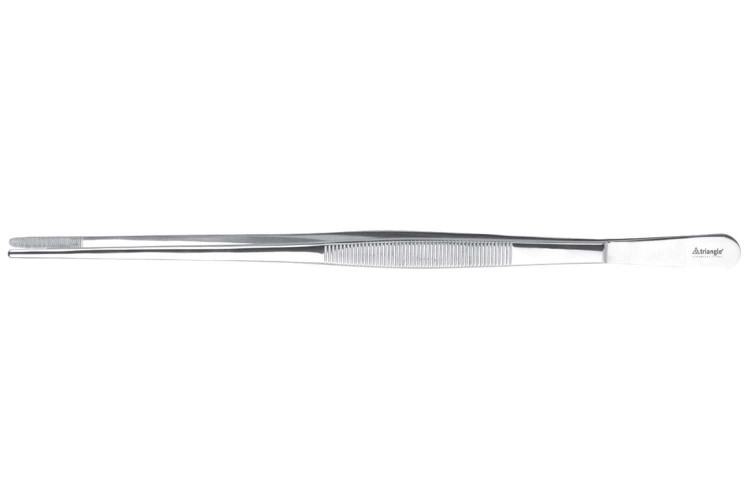 Pince &agrave; dresser droite Triangle inox 20cm