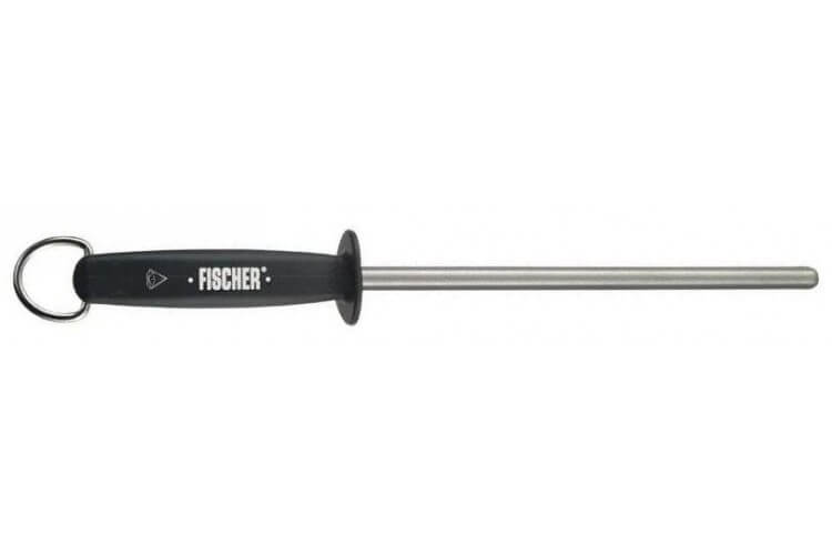 Fusil à aiguiser professionnel diamant 23cm FISCHER mèche ronde