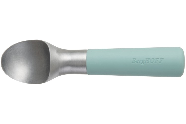 Cuill&egrave;re &agrave; glace BergHOFF Leo en fonte alu et manche bleu 18,5cm