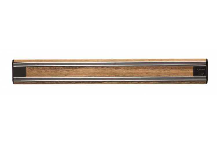 Barre aimantée aimant puissant Bisbell Bisichef 35cm en bois