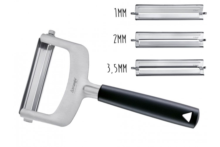 Set trancheur Triangle 3 lames interchangeables + pochette