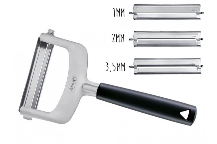 Set trancheur Triangle 3 lames interchangeables + pochette