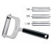Set trancheur Triangle 3 lames interchangeables + pochette